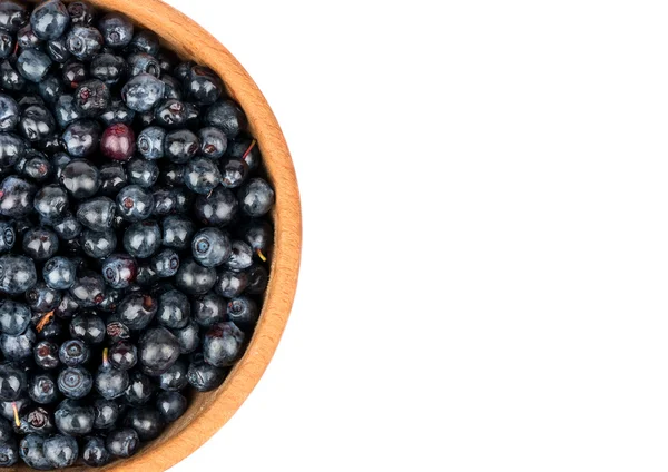 Blueberries in bowl — Stock Photo, Image