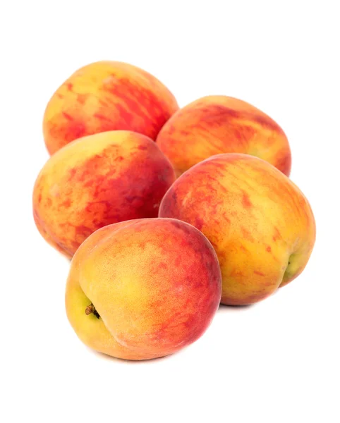 Fresh peaches isolated — Stock Photo, Image