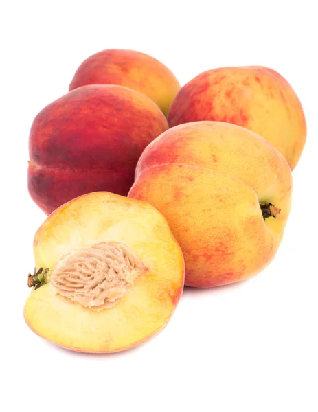 Fresh peaches isolated — Stock Photo, Image
