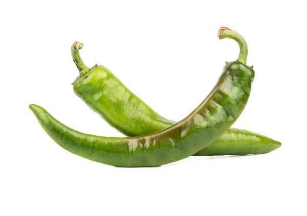 Groene chili peper — Stockfoto