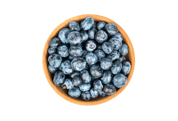 Blaubeeren in der Schüssel — Stockfoto