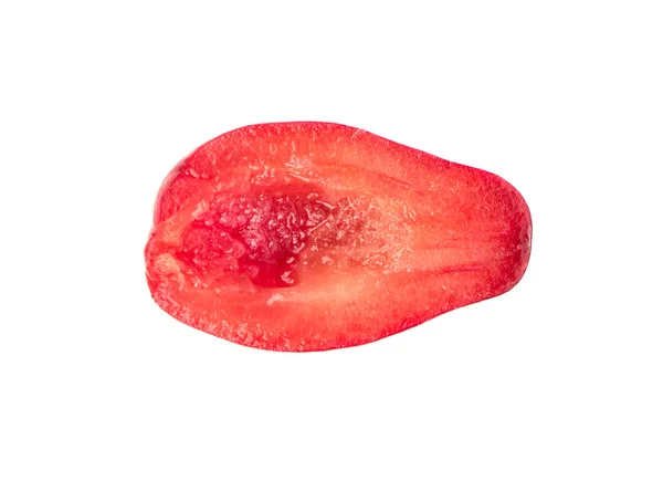 La mitad de cereza cornalina — Foto de Stock