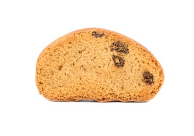 Rusk ile kuru üzüm yakın çekim