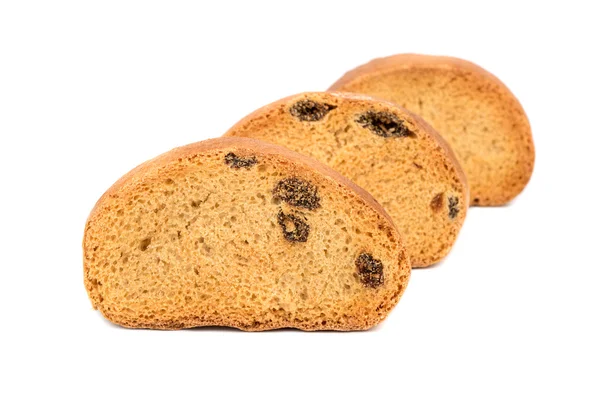 Rusks with raisins — Stock Photo, Image