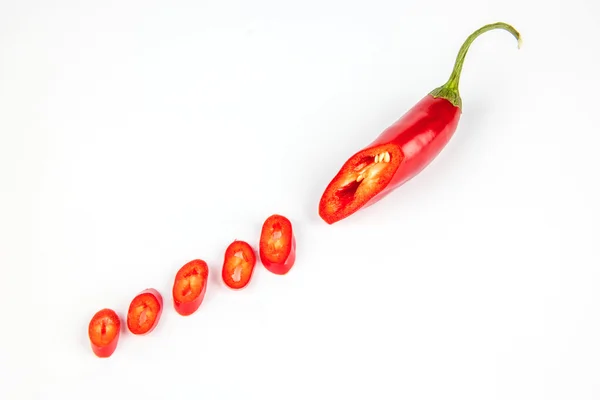 Peperoncino rosso tritato — Foto Stock