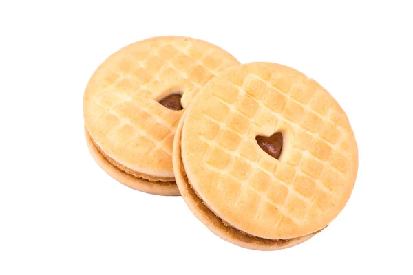 Galleta con corazón — Foto de Stock