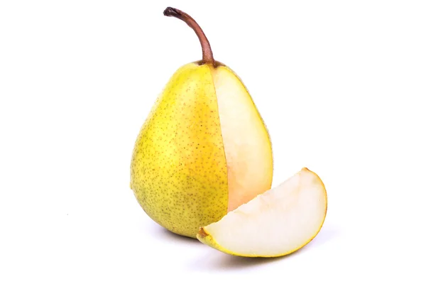 Pear and piece — Stock Photo, Image