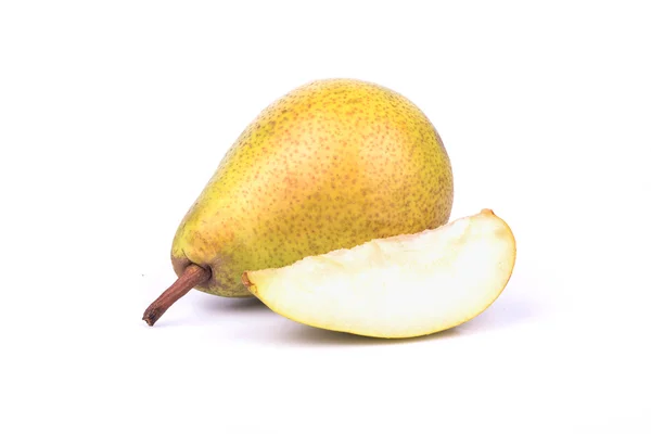 Päron och bit — Stockfoto