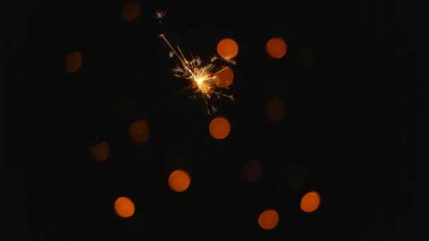 Sparkler — Stock Video