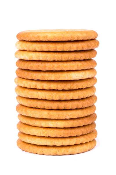 Stack of crackers — Stock Photo, Image