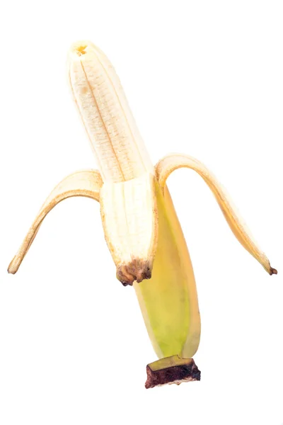 Banana aberta — Fotografia de Stock