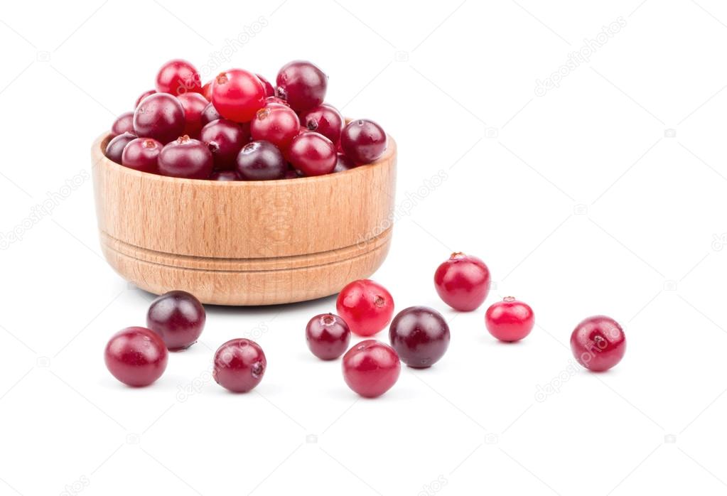 Cranberries in bowl