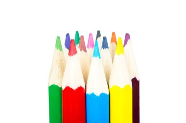 çok renkli kalemler