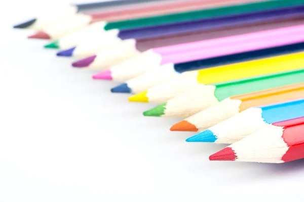 Multicolored pencils — Stock Photo, Image