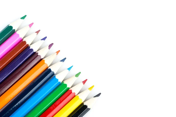 Multicolored pencils — Stock Photo, Image