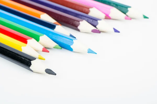 Multicolored pencils — Stock Photo, Image