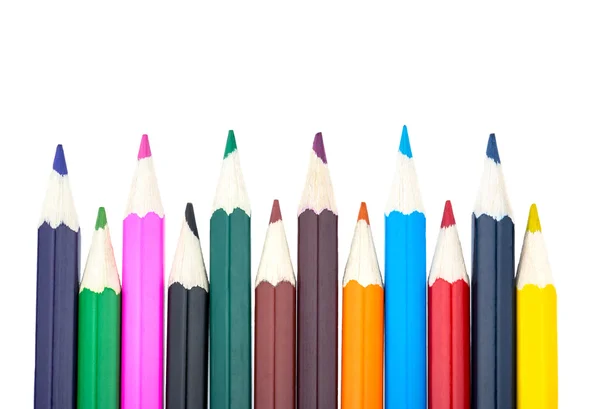 Multicolored pencils — Stock Photo, Image