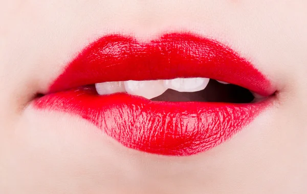 Female lips — Stock Photo, Image