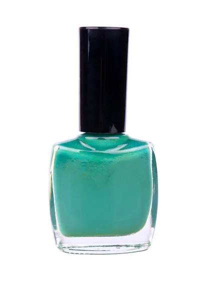 Vernis à ongles turquoise — Photo