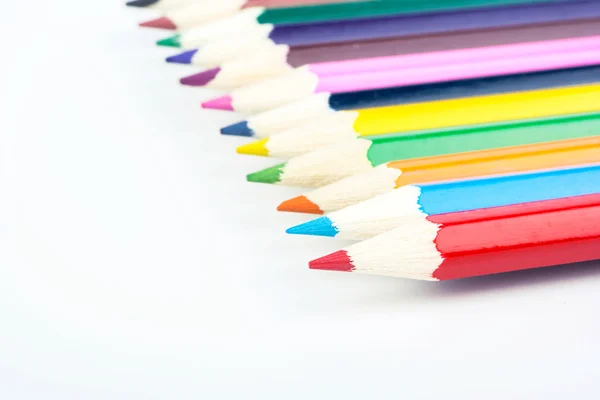 ดินสอหลายสี — ภาพถ่ายสต็อก