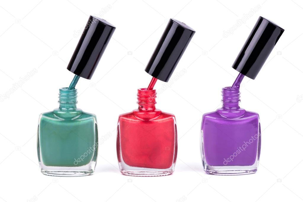 Three nail polish