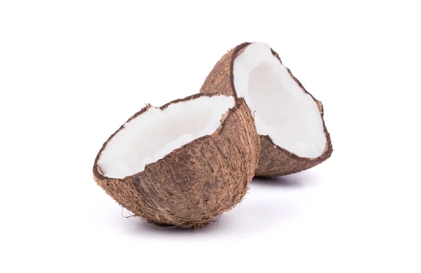 Two halves coconut — Stock Photo, Image