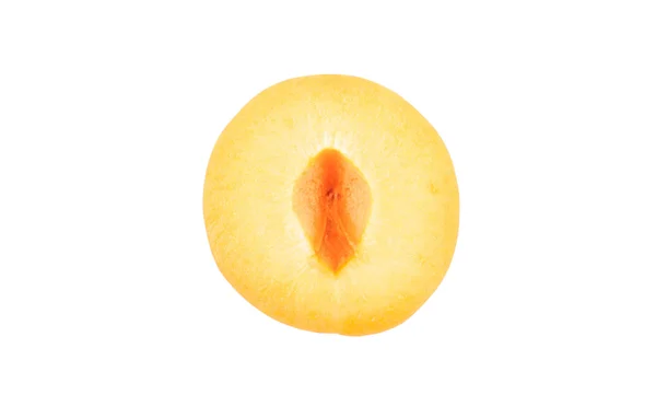 一半的杏 — 图库照片