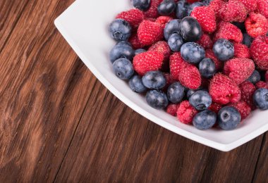 yaban mersini ile Ahududu