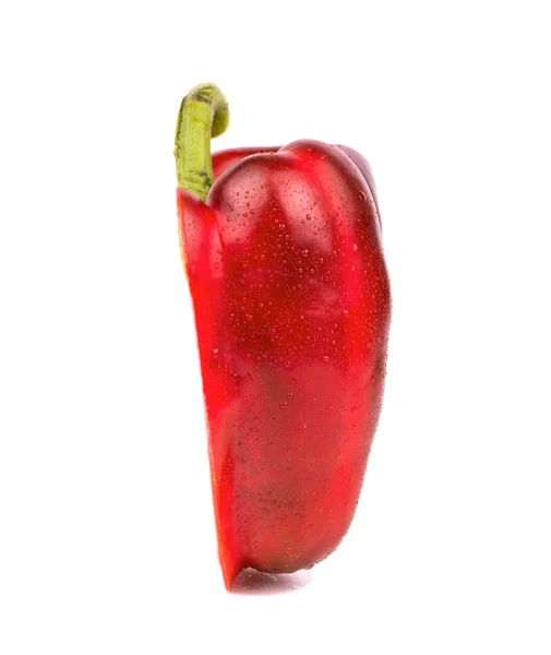 Meia pimenta vermelha — Fotografia de Stock