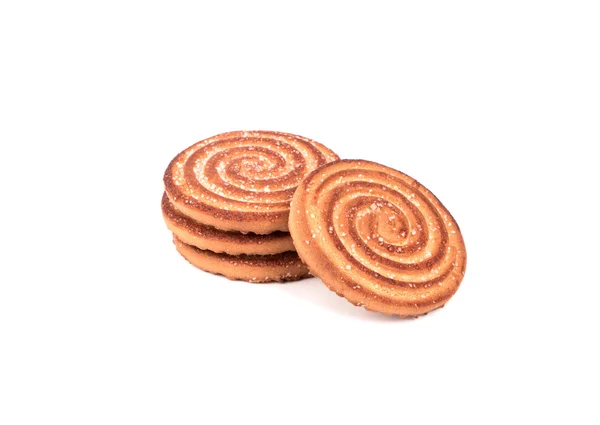 Biscuits on a white — Stock Photo, Image