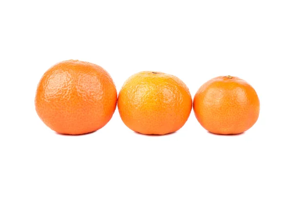 Three mandarin fruit — Stock Photo, Image