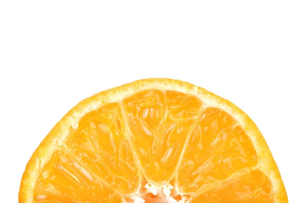 Half of mandarin Stock Image