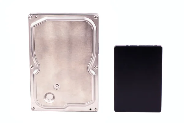 Unidades HDD y SSD — Foto de Stock