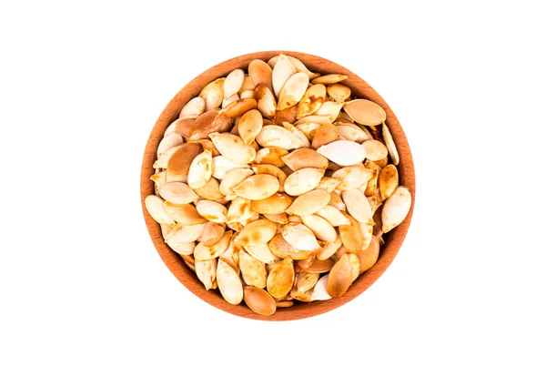 Fried pumpkin seeds — Stock Photo, Image
