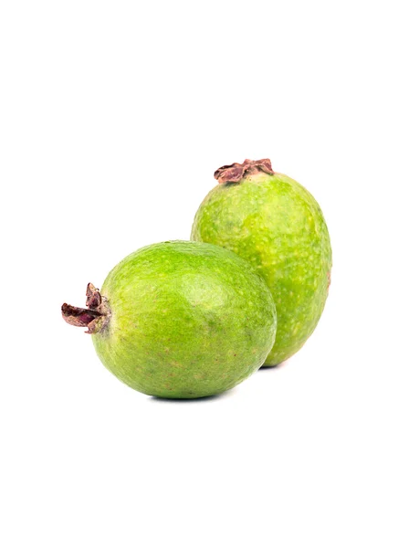 Feijoa dva plody — Stock fotografie