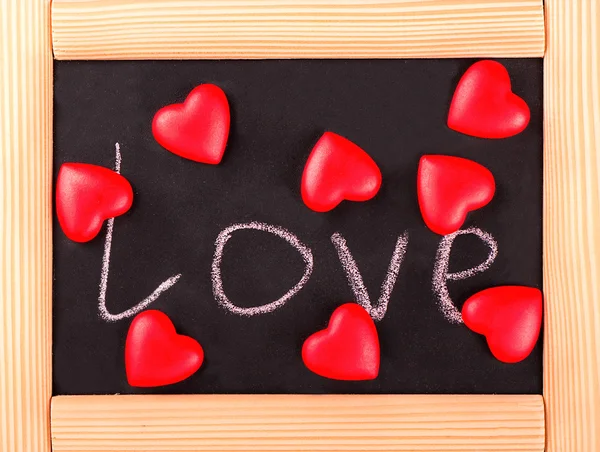 Valentin-szív és szeretet — Stock Fotó