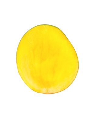 Yarım mango meyve