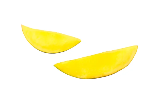 Mangofrüchte in Scheiben schneiden — Stockfoto