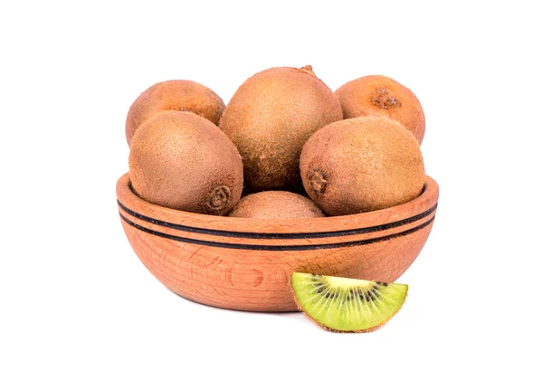 Kiwi fruta em uma tigela — Fotografia de Stock