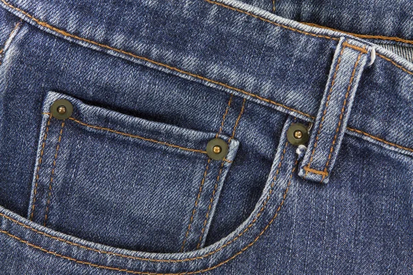 Denim cep Closeup göstermek doku arka plan kot pantolon ve cep
