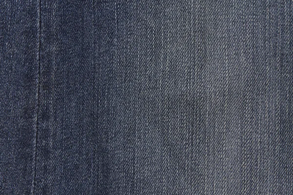 Highly detailed texture abstract blue jeans background with thre — Stock Photo, Image