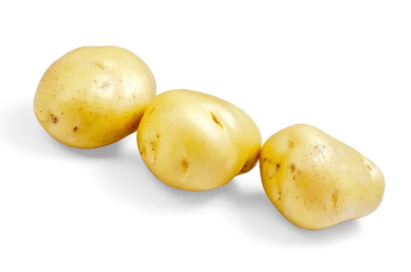 Three potatoes — Stock Photo, Image