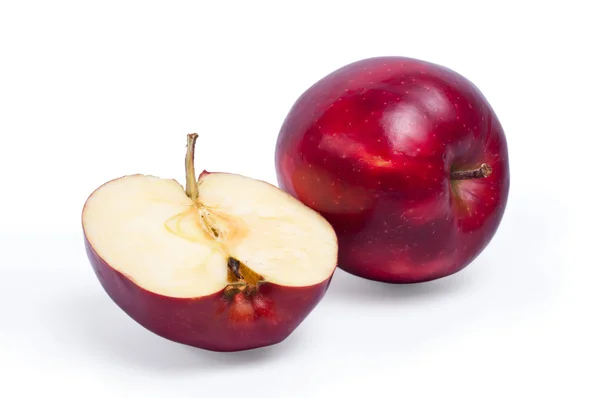 Manzanas mitad —  Fotos de Stock