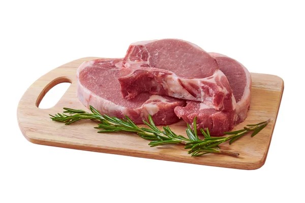 domuz eti hissesini beyaz bir arka plan üzerinde