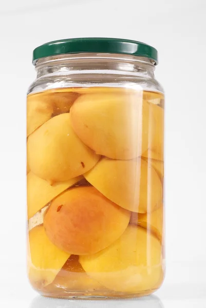 Sladký meruňkový kompot — Stock fotografie