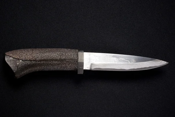 Cuchillo corto tradicional japonés de caza — Foto de Stock