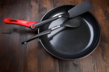 Dönüştürücülerle boş yemek tavası