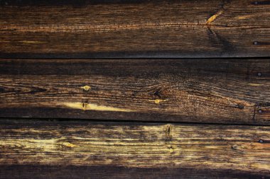 Koyu ahşap, eski kaba dokular, antika, kırsal tarzda..