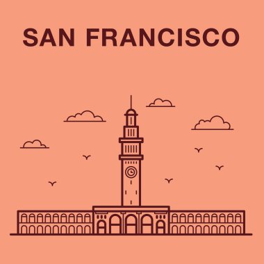 San Francisco Feribot Binası. 