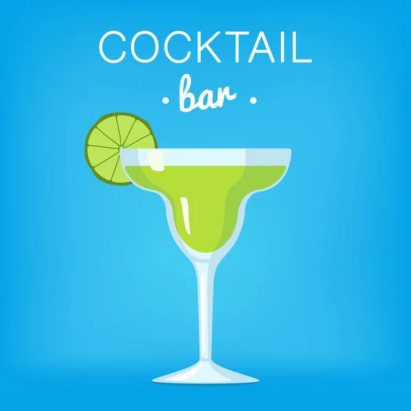 Margarita icône Cocktail — Image vectorielle